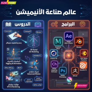 عالم صناعة الأنيميشن